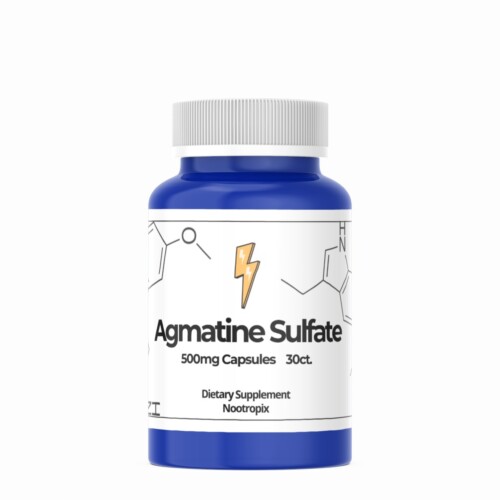 Agmatine Sulfate 500Mg Capsules 30Ct Product Image For Nootropix Shop Dubai Uae